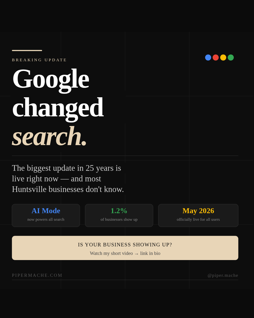 Google’s AI Search Replaces the Bar