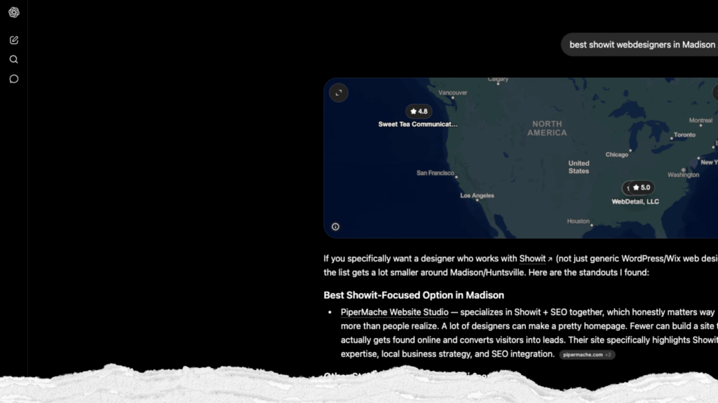 graphic showing practical GEO (Generative Engine Optimization) wins small businesses can implement right now to improve visibility in AI search results