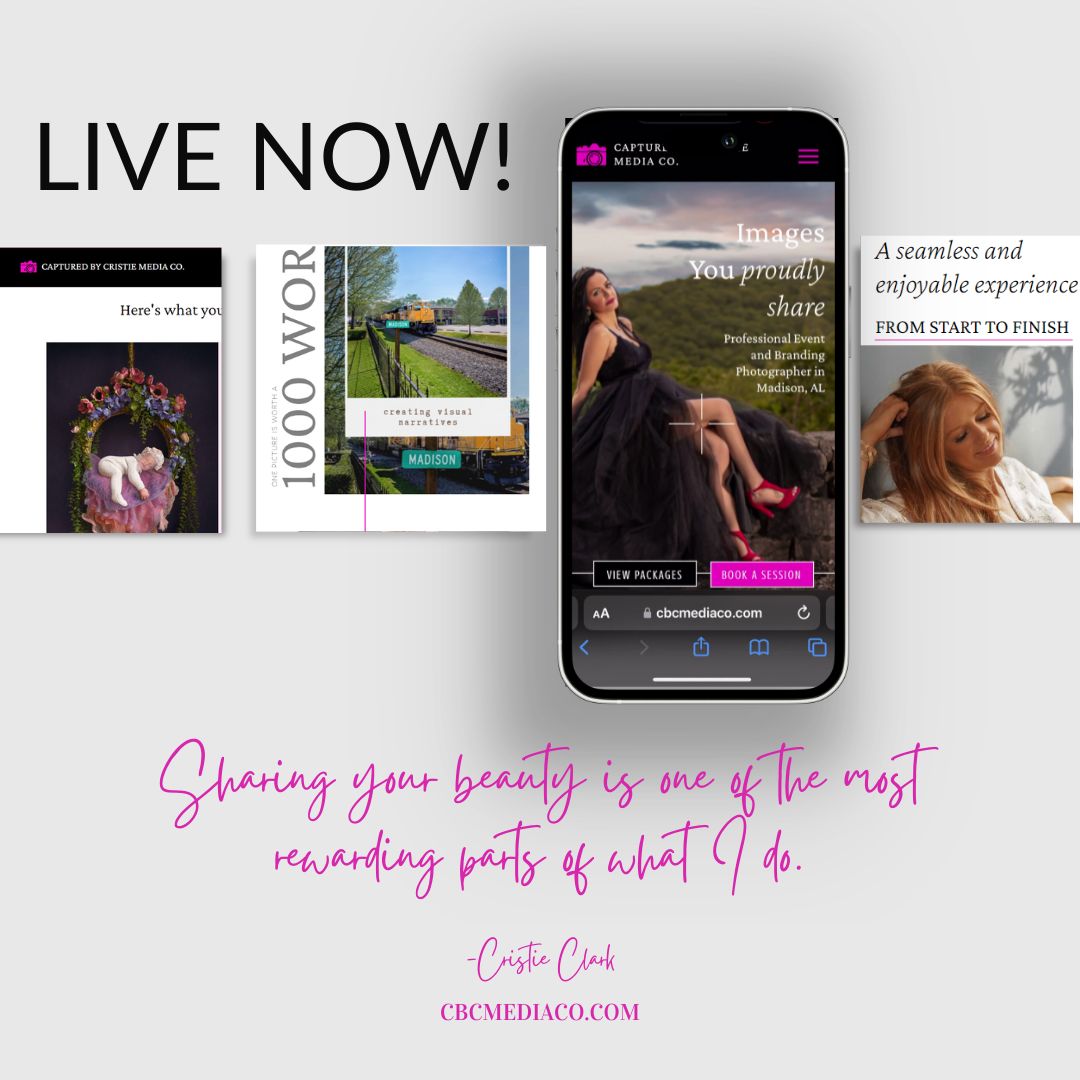cristie clark - cbc media co - custom website design
